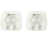 3M priešfiltris Secure Click P1R/160 D7915 (kompl.- 4vnt)